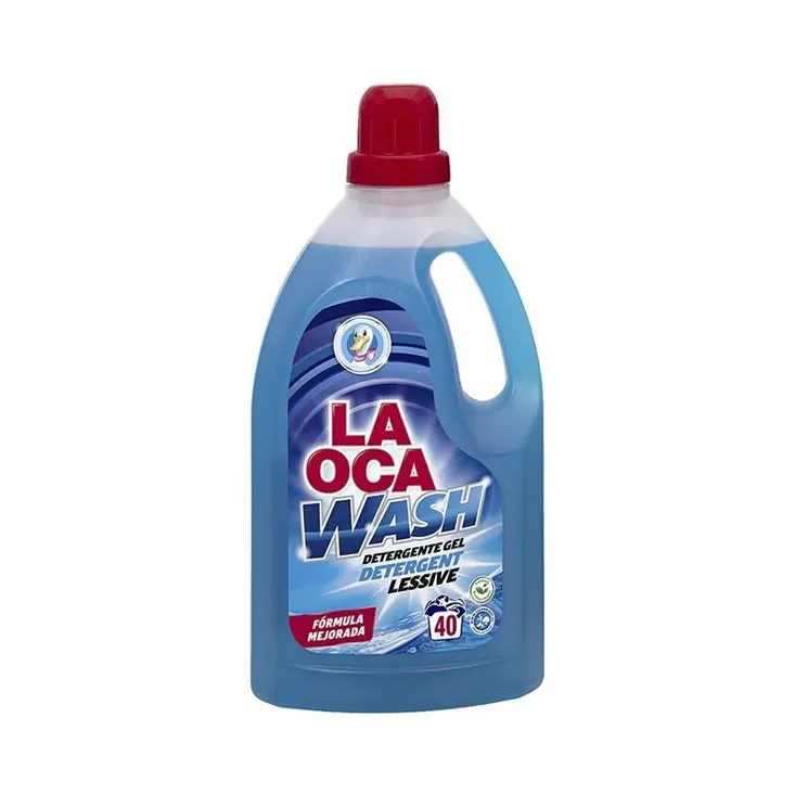 高品質の「LA OCA WASH」2リットルの液体洗濯洗剤を割引市場価格で入手可能な在庫あり