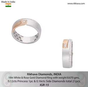 Anillo de diamantes de alta calidad diseño personalizado para exposiciones de Joyería de diamantes anillo de precio inmejorable del fabricante - Product Image 2