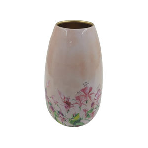 Ensemble de 3 vases à fleurs en métal au design unique, finition émaillée, taille moyenne, pot moderne pour la décoration de la maison et de la table, personnalisable - Product Image 3