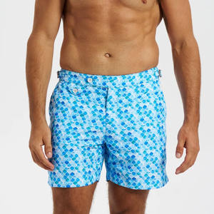 Pantalones Cortos de Playa para Hombre, Brillantes, Sólidos, Holgados, Transpirables, de Spandex/Algodón, con Cordón en la Cintura, Casuales, Deportivos, para Vacaciones de Verano - Product Image 6