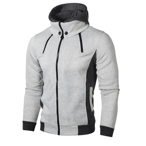 Mens Winter Gym Sport Jogging <b>Hoodie</b> <b>Plain</b> Dyed Digital Printing Cotton/Polyester Fleece Eco-Friendly Heavyweight Breathable - Product Image 3