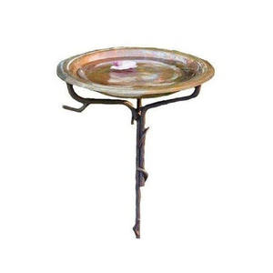 Soporte de alimentación para pájaros, decoración de jardín o patio, diseño de flores hechas a mano, uso decorativo para el hogar - Product Image 3