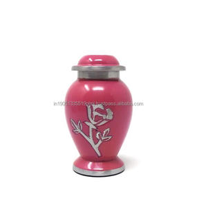 Urna Funeraria de Aluminio Estilo Americano, Biodegradable, Personalizada, con Acabado de Mármol, para Cenizas de Adultos, 200-220 Pulgadas Cúbicas - Product Image 5