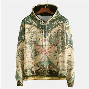 Nouveau design – Sweats à capuche décontractés pour hommes en polyester/coton molletonné, sublimation, faible MOQ, vente en gros - Product Image 1