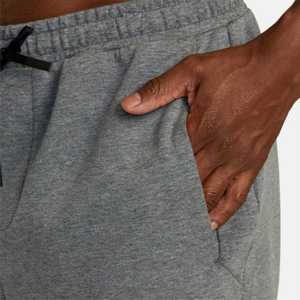 Haute qualité hommes 100% coton court cordon polaire Shorts respirant dernière mode décontracté uni teint - Product Image 5