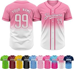 Camiseta de Béisbol y Sóftbol Personalizada para Adultos, con Nombre y Logotipo, Suave, Transpirable, que Absorbe la Humedad, Ropa Deportiva para Jugadores y Aficionados - Product Image 1
