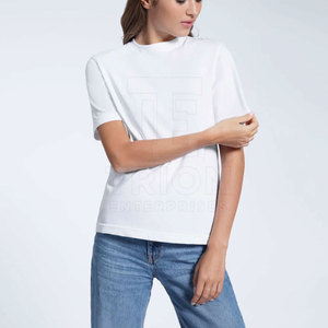 Camiseta de Mujer con Logotipo Personalizado, Mejor Precio, Color Personalizado, Hecha en Pakistán - Product Image 3