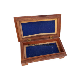 กล่องไม้แกะสลักดีไซน์กระท่อมไม้ขายดีเหมาะสำหรับแหวนเครื่องประดับหรือสมบัติขนาดเล็กและเป็นของขวัญในราคาที่ดีที่สุด - Product Image 2