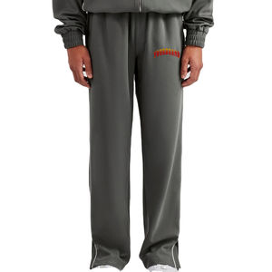 Pantalon de jogging décontracté pour homme en toile 100 % coton, coupe ample, taille élastique, qualité supérieure, lavé, style soyeux, vente en gros - Product Image 1