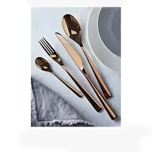 Superior Quality <b>Flatware</b> Set in Stainless Steel With Elegant Design Perfect for Hotel and Restaurant Dining Events Cutlery Sets - Product Image 1