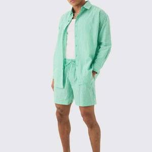 2025 Logo personnalisé hommes Shorts Set Private Label nouveau Design personnalisé coton Shorts Set à vendre - Product Image 1