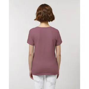 T-shirt Aderente da Donna in Materiale Organico, Merchandising Sostenibile - Product Image 4