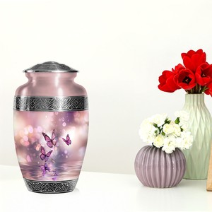 โกศบรรจุอัฐิรูปผีเสื้อสำหรับบรรจุอัฐิมนุษย์ ผู้ใหญ่ชายและหญิง เป็นมิตรกับสิ่งแวดล้อม ทนทาน ดีไซน์ปรับแต่งได้ (10 นิ้ว) - Product Image 4