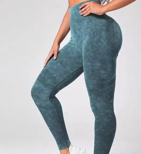 Leggings de yoga de maternité 100% coton pour femmes taille haute section médiane pantalon enceinte respirant et élégant - Product Image 5