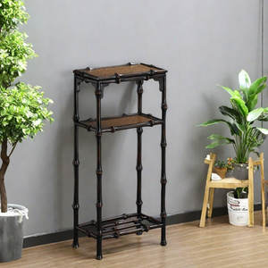 Soporte para Flores de Bambú DreamCraft, Mueble Chino Alto, Herramienta para Trabajar la Madera - Product Image 1