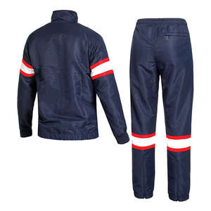 ชุดวอร์มสองชิ้นสำหรับฝึกซ้อมผู้ชายชุดวิ่งออกกำลังกายชุดออกกำลังกายแขนยาวระบายอากาศได้ดี - Product Image 5