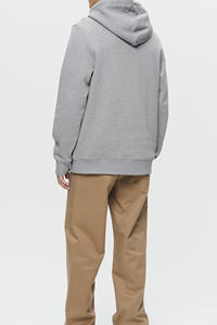 Streetwear de coton épais et épais de haute qualité 350 GSM à logo personnalisé pullover sweats à capuche surdimensionnés pour hommes à bas prix - Product Image 2