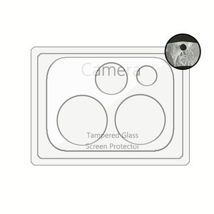 Protection d'objectif d'appareil photo pour OPPO Reno 15C/Reno 15 Pro Verre trempé - Product Image 1