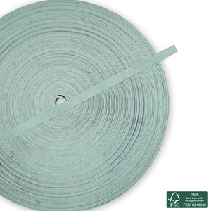 Flat cork <b>cord</b> green aqua superior - Product Image 2