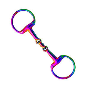 Precio al por mayor 2025 brocas de equitación de acero inoxidable multicolor cómodas brocas de salto occidentales para caballo - Product Image 5
