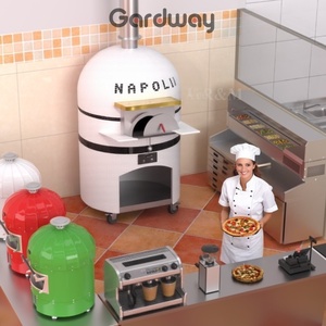 Forno Horno a Gas Para De Pizza a Comercial Italiano 400 450 500 Degré C Cheminée Préfabriqué Électrique <span class=keywords><strong>Turc</strong></span> <span class=keywords><strong>Rond</strong></span> Napolitain <span class=keywords><strong>Four</strong></span> - Product Image 1