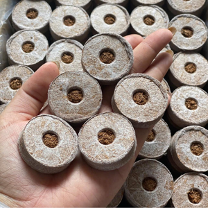 Écologique Coco Tourbe Pellet Jiffy Vente en gros Prix moins cher pour Jardinage Plante Semence Démarrage Eco2go Vietnam - Product Image 1