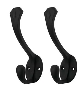 ตะขอเหล็กสำหรับโรงรถและที่บ้านสำหรับเครื่องมือกุญแจและเสื้อผ้าจัดระเบียบติดผนังที่ปลอดภัยเคลือบกันลื่น - Product Image 2