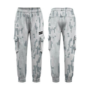 Pantalon personnalisé pour hommes 100% coton Pantalon cargo décontracté hautement respirant Léger Respirant Taille élastique Plat Vente en gros OEM - Product Image 4