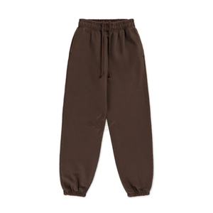 กางเกงวอร์มผู้ชายสไตล์วินเทจ ย้อมสีแบบแอซิดวอช ผ้าเฟรนช์เทอร์รี่หนานุ่ม ระบายอากาศได้ดี เป็นมิตรกับสิ่งแวดล้อม พร้อมงานปักลาย - Product Image 2