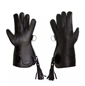 Gants de fauconnerie et équipements de fauconnerie personnalisés de haute qualité en cuir de vachette véritable de haute qualité - Product Image 5
