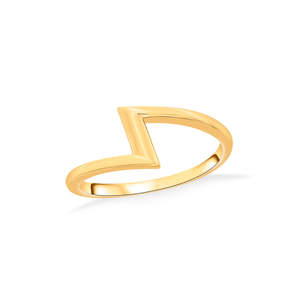 Bague tendance plaquée or rose – Accessoire incrusté anti-ternissement - Product Image 3