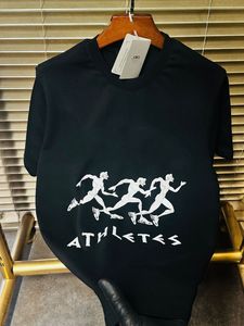 Camiseta de Manga Corta para Hombre, Talla Grande, Seda/Algodón, 300g, Color Sólido, Anti-Pilling, Cuello Redondo, Casual, Transpirable, Ecológica, OEM, ODM - Product Image 2