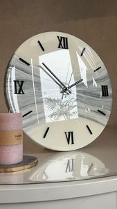 Relojes de pared de resina moldeada, pantalla LED Digital, diseño decorativo moderno para sala de estar, cocina, decoración del hogar, regalo, creación antigua - Product Image 3