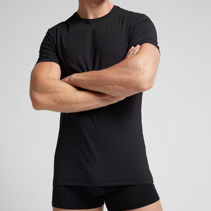 100% coton haute qualité personnalisable hommes Ringer T-Shirts 180 grammes respirant microfibre avant Logo motif conception - Product Image 2