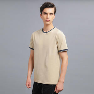 OEM/ODM Vente en gros T-shirt pour homme surdimensionné personnalisé en coton/fibre de bambou, vierge, unisexe, écologique, 300 g/m², haute qualité, logo imprimé - Product Image 3