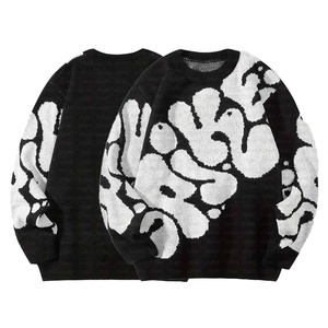 New style knitted men sweater pullover slim fit warm soft wool blend long sleeve casual fashion winter jumper - Product Image 2