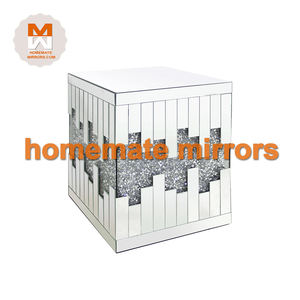 Petite table d'appoint de café en verre carré <span class=keywords><strong>Cheal</strong></span> populaire - Product Image 2