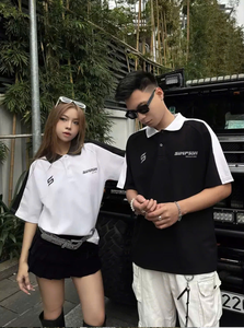 Unisex Oversize para Polo Unisex Patrón-Diseñado Poliéster/Algodón para Hombres y Mujeres - Product Image 2