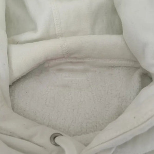 Hombres de peso pesado de manga larga sudaderas con capucha de lana con logotipo personalizado de impresión de fábrica al por mayor para la temporada de invierno ODM suministro - Product Image 6