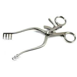 เครื่องมือผ่าตัดแบบใช้มือ Weitlaner 13 ซม. แบบมีดึงและแยกแผล 3x4 พร้อมตะขอเกี่ยวแผล ปลายแหลม ทำจากสแตนเลส - Product Image 5