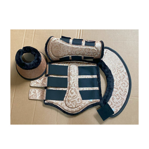Neopreno de primera calidad ajustable Tendon Fetlock Guard Boots Horse Care Set con protectores de pierna de bota de secado rápido transpirable - Product Image 5
