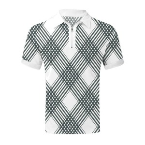 Polo deportivo personalizado de tacto suave personalizado en blanco informal deporte de manga corta de talla grande Polo camiseta para hombre - Product Image 3