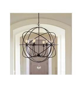 โคมไฟระย้าชุบทองทรงกลมคุณภาพสูงที่ขายดีที่สุดสําหรับบ้าน ขายดีที่สุด คุณภาพระดับพรีเมียมในราคาที่ดีที่สุด - Product Image 4