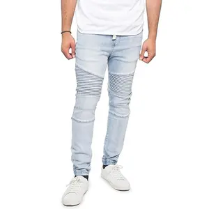 Pantalons en jean tendance pour hommes, nouveau design personnalisé, respirant, nouveau jean décontracté pour hommes - Product Image 1