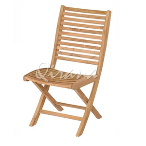 Chaises de jardin pliantes en bois de teck Chaise pliante naturelle OEM Siège Super confortable Position Style moderne pour meubles de jardin - Product Image 5