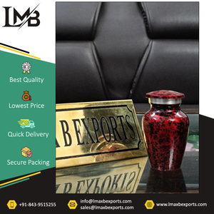 Amazing Offer on Top Notch Quality Funeral Supplies Memorial <b>Ashes</b> <b>Urn</b> Aluminium/ Brass Keepsake Cremation <b>Urns</b> - Product Image 6