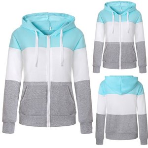Roliyen Men's Fleece Lined Sweatshirt <b>Hoodie</b> Casual Long Sleeve <b>Thin</b> Zip Contrast Hood Winter Anti-Wrinkle Breathable Quick Dry - Product Image 1