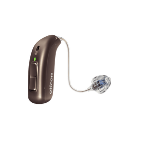 Nuevo Audífono Digital Programable de 64 Canales, Resistente al Agua, Recargable con Batería de Iones de Litio, MINI RITE BTE, Negro Beige, Oticon Intent 1, 24 Bandas - Product Image 5