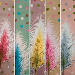 Chrysanta Robe caftan confortable à motif floral Activités d'intérieur décontractées avec cordon de serrage au milieu - Product Image 6