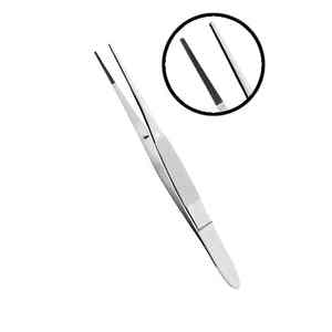 Vente en gros directe d'usine de pinces médicales pinces à pansements chirurgicaux en acier inoxydable de haute qualité à prix compétitif - Product Image 1